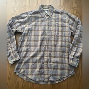 Columbia Men’s Plaid flannel Shirt size medium